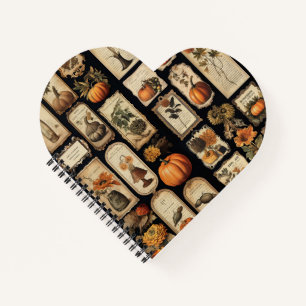 Halloween Scrapper Tags Fall Notebook