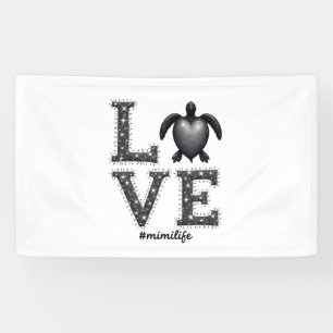 Halloween Sea Turtle Ghost Turtles T-Shirt Banner