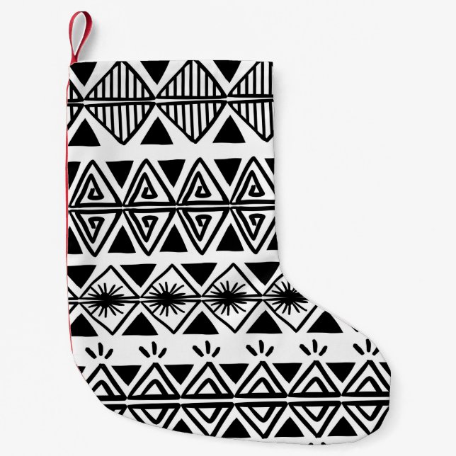 Halloween seamless pattern with flowers,pumpkins a small christmas stocking (Front)