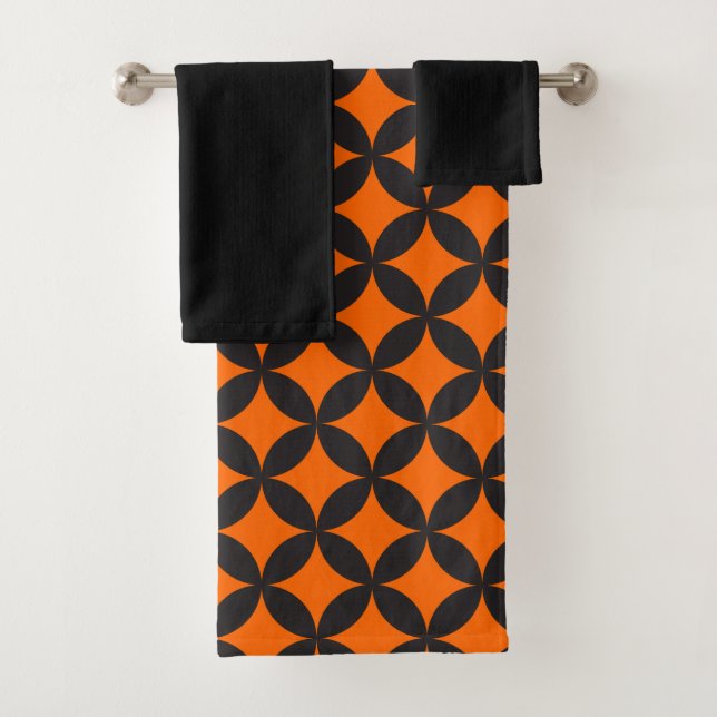 Halloween Seven Treasures Bath Towel Set (Insitu)