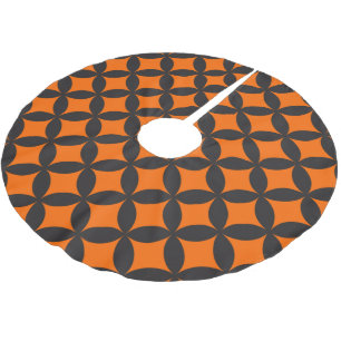 Halloween Seven Treasures Brushed Polyester Tree Skirt