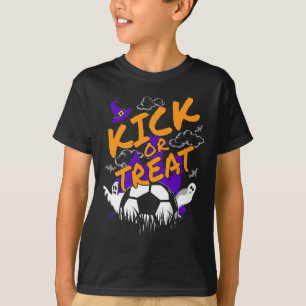 Halloween Shirt For Soccer Players With A Soccer B