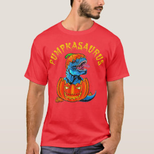 Halloween-Shirt Pumpkasaurus Dinosaur-ShirtBoy Pum T-Shirt
