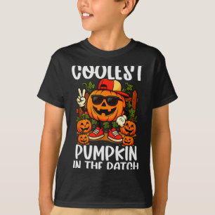 Halloween Shirts Boys And Kids Coolest Pumpkin In