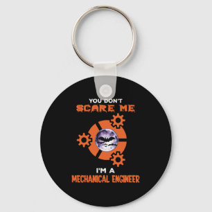 Halloween Shirts for Mechanical Engineer-MenWomen Key Ring