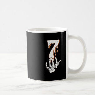 Halloween Shirts Number 7 Matching 67 Meme Skeleto Coffee Mug