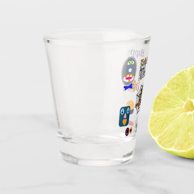 Halloween Shot glass (Left)