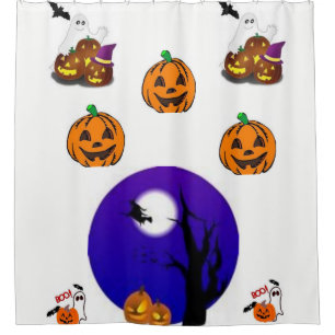Halloween Shower Curtain