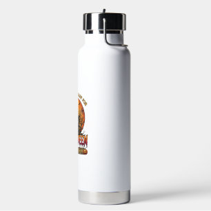 Halloween Since Last Haunted House Flying Witch_1 Water Bottle