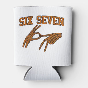 Halloween Six Seven Meme Sign Language 67 Mason Can Cooler
