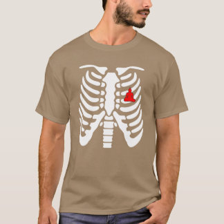 Halloween Skeleton Buddha gift T-Shirt