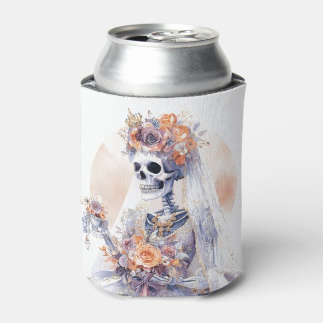 Halloween Skeleton Can Cooler (Can Front)