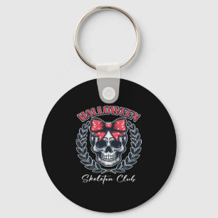 Halloween Skeleton Club Key Ring
