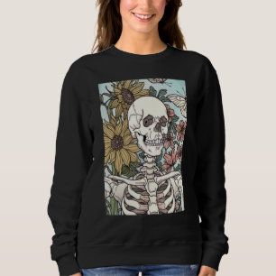 Halloween Skeleton Creepy Halloween Costume 1 Sweatshirt
