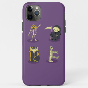 Halloween Skeleton Dracula Mummy Grim Reaper Case-Mate iPhone Case