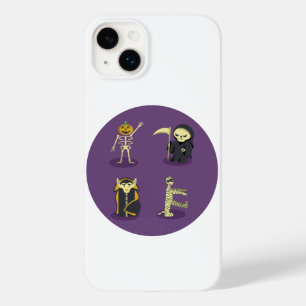 Halloween Skeleton Dracula Mummy Grim Reaper Case-Mate iPhone 14 Plus Case