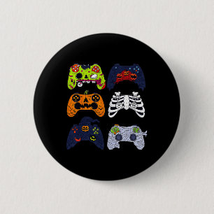 Halloween Skeleton Gaming Controllers Zombie Mummy 6 Cm Round Badge