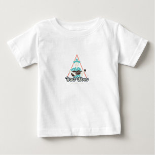 Halloween Skeleton Gothic Cartoon Guitar Rock Baby T-Shirt