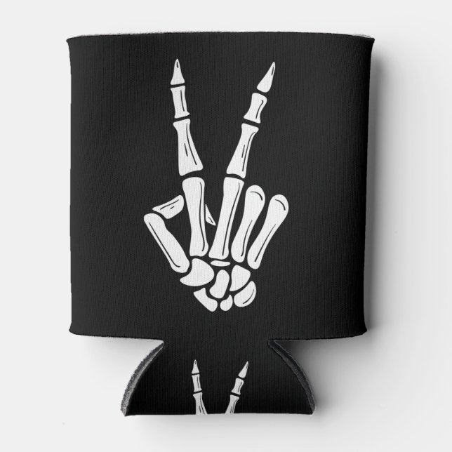 Halloween Skeleton Hand Can Cooler (Front)