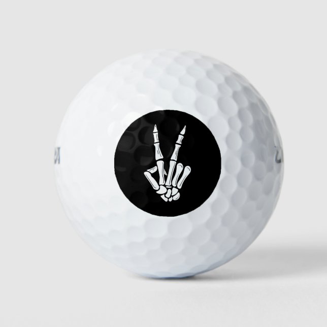 Halloween Skeleton Hand Golf Balls (Front)