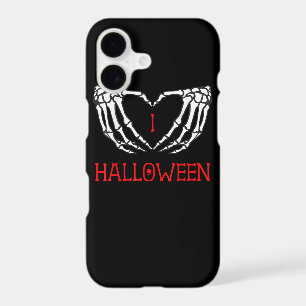 Halloween Skeleton Hands Forming Heart Gothic