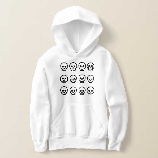HALLOWEEN  skeleton Kids Basic (Laydown)