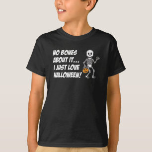 Halloween Skeleton Pun T-Shirt