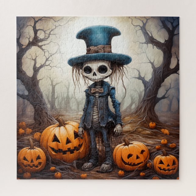 Halloween Skeleton Puzzle (Vertical)