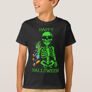 Halloween Skeleton Salting Candy Fun 1 T-Shirt