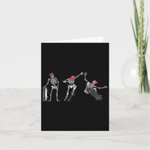 Halloween Skeleton Skater Shirt Kids Boys Men Skat Card