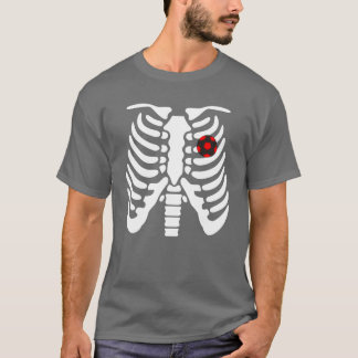 Halloween Skeleton Soccer friend T-Shirt
