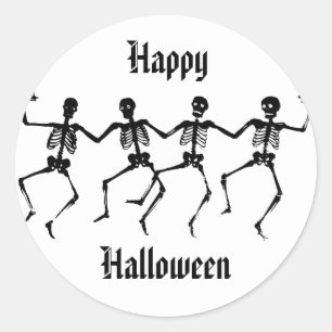 Halloween Skeleton Stickers