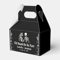 Halloween Skeleton Till Death Do Us Part Wedding