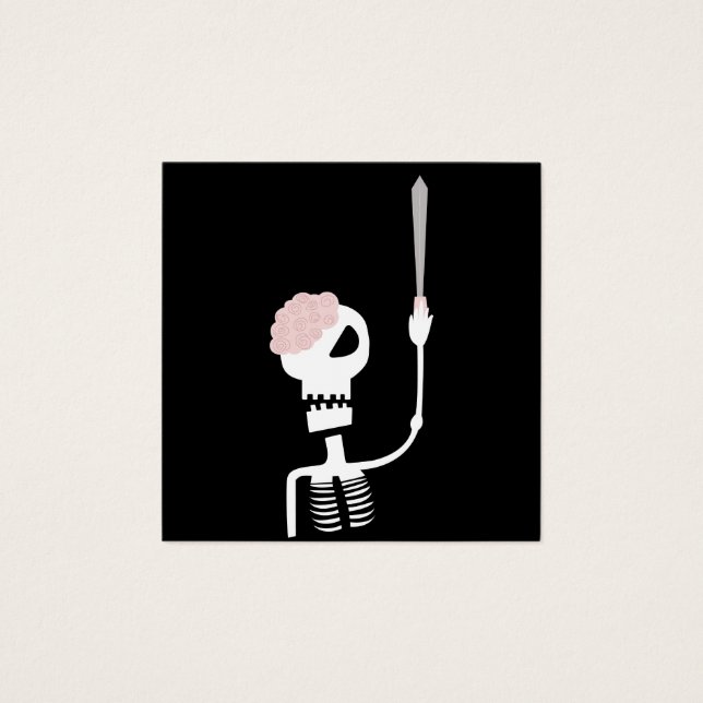 Halloween skeleton with a sword  (Front)