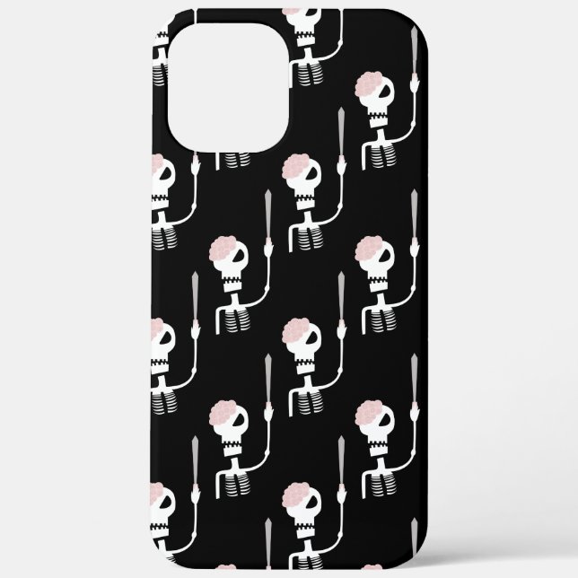Halloween skeleton with a sword  Case-Mate iPhone case (Back)
