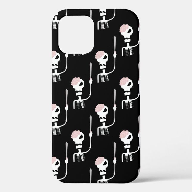 Halloween skeleton with a sword  Case-Mate iPhone case (Back)