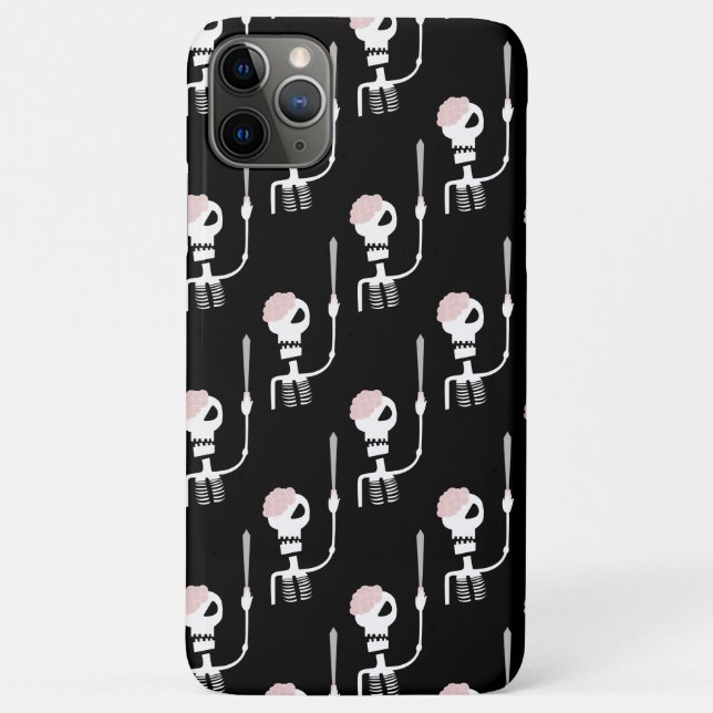 Halloween skeleton with a sword  Case-Mate iPhone case (Back)