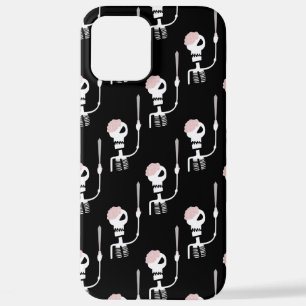 Halloween skeleton with a sword  iPhone 12 pro max case