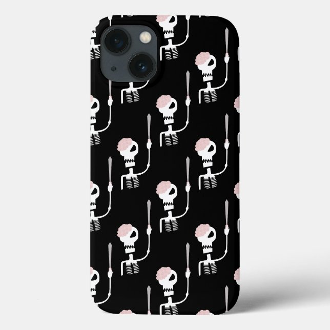 Halloween Skeleton with Sword Case-Mate iPhone Case (Back)