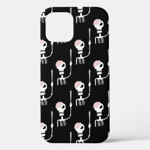 Halloween Skeleton with Sword iPhone 12 Case
