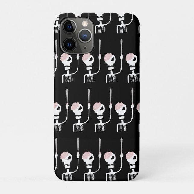 Halloween Skeleton with Sword Case-Mate iPhone Case (Back)