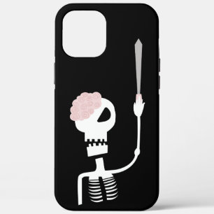 Halloween Skeleton with Sword iPhone 12 Pro Max Case