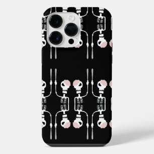 Halloween Skeleton with Sword iPhone 14 Pro Max Case