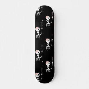 Halloween Skeleton with Sword Skateboard