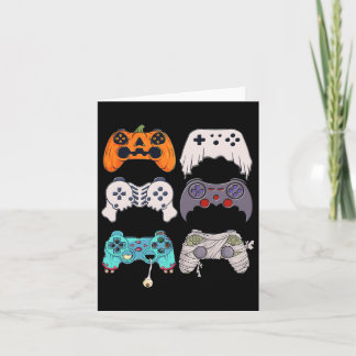 Halloween Skeleton Zombie Gaming Controllers Mummy Card