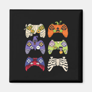 Halloween Skeleton Zombie Gaming Controllers Mummy Magnet