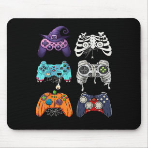 Halloween Skeleton Zombie Gaming Controllers Mummy Mouse Pad