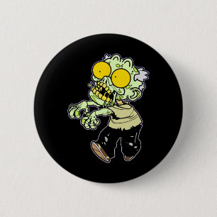 Halloween Skeleton Zombie Playful Costumes Collect 6 Cm Round Badge