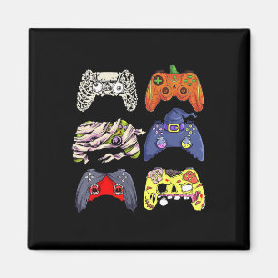 Halloween Skeleton Zombie Witch Controller Mummy B Magnet