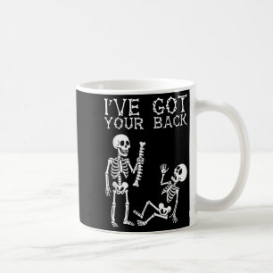 Halloween Skeletons Ive Got Your Back Costume Men Coffee Mug